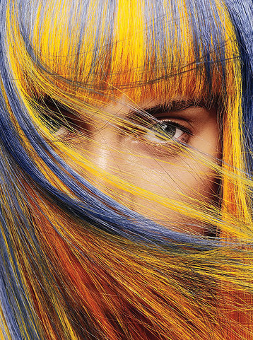 Красный, желтый, голубой: какой цвет волос тебе подходит по знаку зодиака