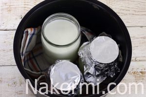 Йогурт в мультиварке в баночках